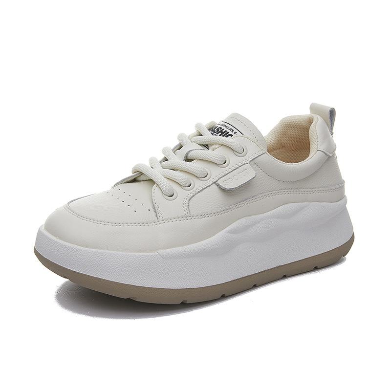 Sports and leisure shoes for women 2026 new four season shoes Korean version versatile retro thick soled student board shoes