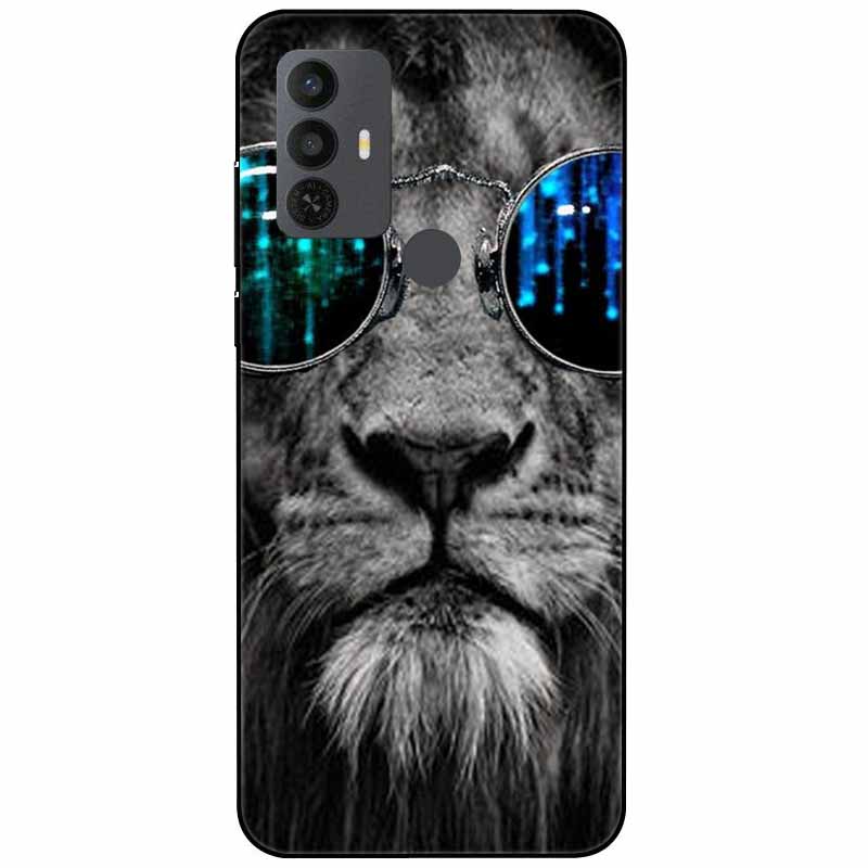 Für TCL 30 SE Hülle 305 6.52'' Silikon Weich Mode TPU Handyhülle für TCL 305 306 30SE Hülle 6165A Bumper Funda für TCL30SE 405