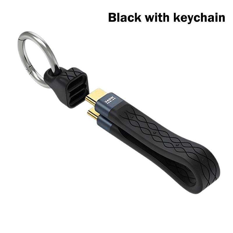 Multifunctional Pd240W Usb 4 40Gbps Fpc Data Cable Type-C Cable Portable Keychain For Phone Tv Laptop Tablet Video Transmission