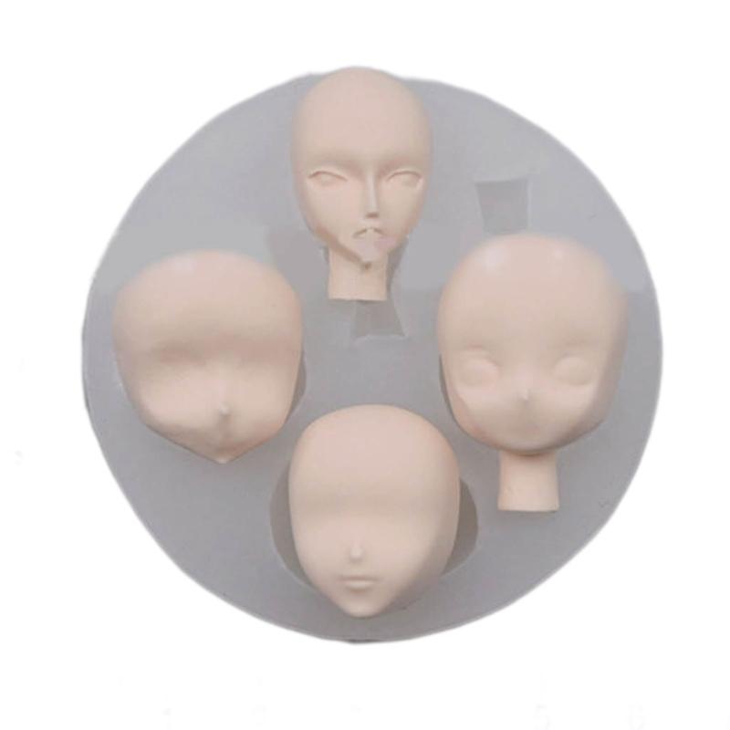 

Дитяче обличчя Глиняна форма Форма для обличчя Форма з епоксидної смоли для Шоколадних цукерок, Фонданту, Прикрас для торта