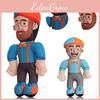11 Zoll Blippi Plüschtiere Cartoon Weiche Aufklärung Requisite Stoffpuppe Kindergeschenke