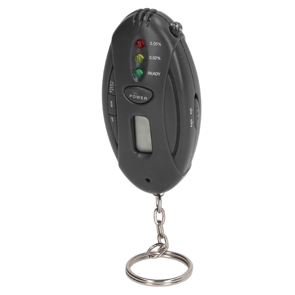 Breath Alcohol Tester Accurate Sensitive Light Indicator Portable Digital Display Drunk Tester