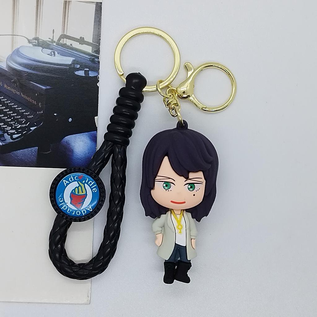 Creative Cartoon Dropper Toy Lingya's Journey Wholesale of Keychains Couple Bags Car Keychains Gifts Kawaii Personalized