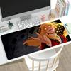 Gaming Mouse Pad Large Desk Mat Antislip Stitched Edges Golden Eyed Card Anime Print Keyboard Pad for Gamer Home Office