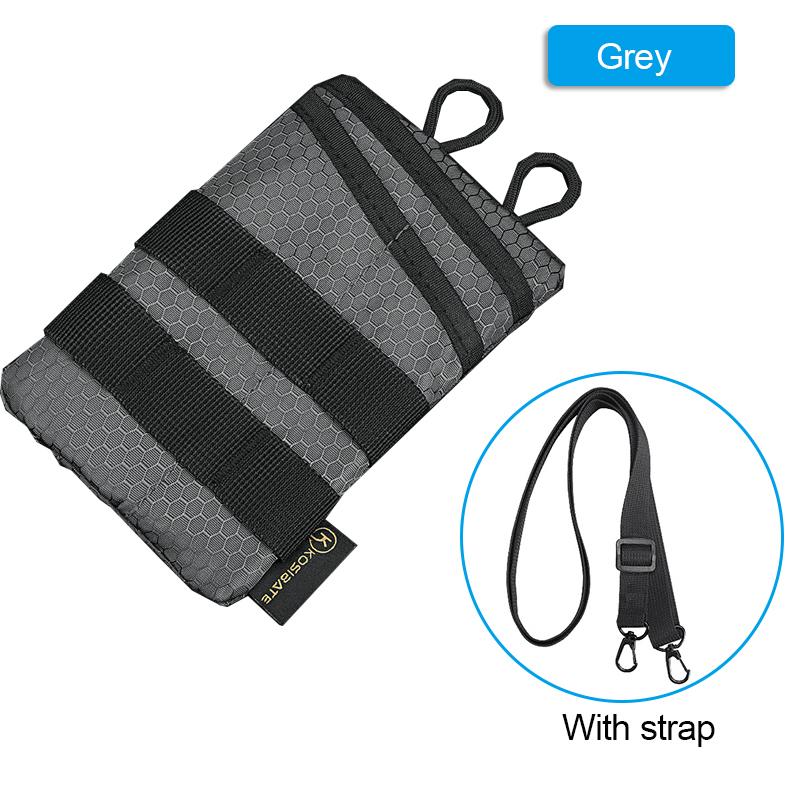 Outdoor EDC Bag Molle Pouch Mini Wallet Waist Fanny Bag Card Key Belt Waist Pack Camping Hiking Hunting Outdoor Coin Purse Bags