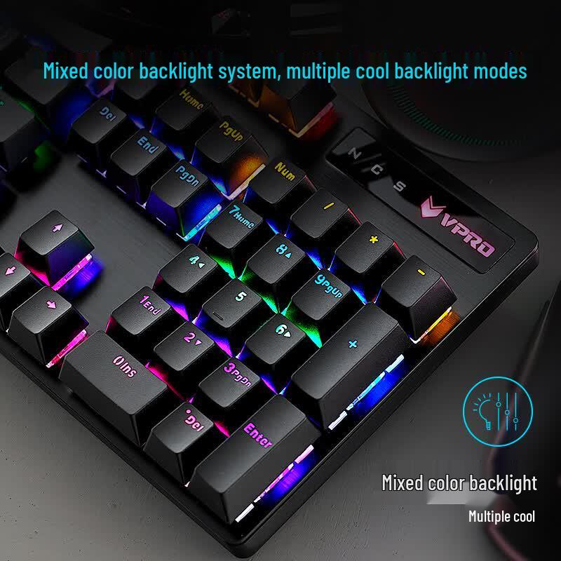 Rapoo V500PRO Wired Backlit Mechanical Gaming Keyboard