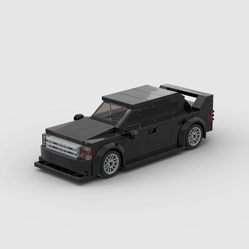 MOC Racing Sports Car Vehicle City Racer Building Blocks Brick Supercar Kids Toys Gifts 190 E 2.5-16 Evolution II