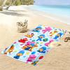 Pocoyo Cartoon Print Beach Towel, Large Soft Quick Dry Towel for Beach Camping Swimming