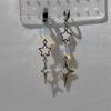 Polaris Mismatched Opal Earrings - Hypoallergenic Y2K Goth Fashion Dangles