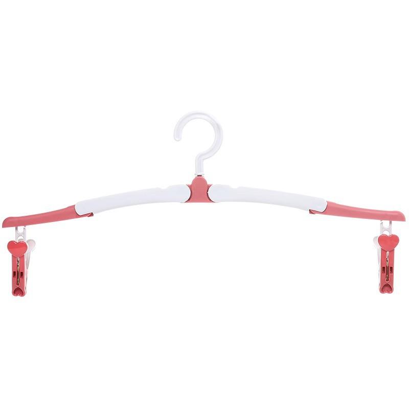 Portable Folding Clothes Hanger - Non-slip, Multifunctional Magic Drying Rack for Travel and Home