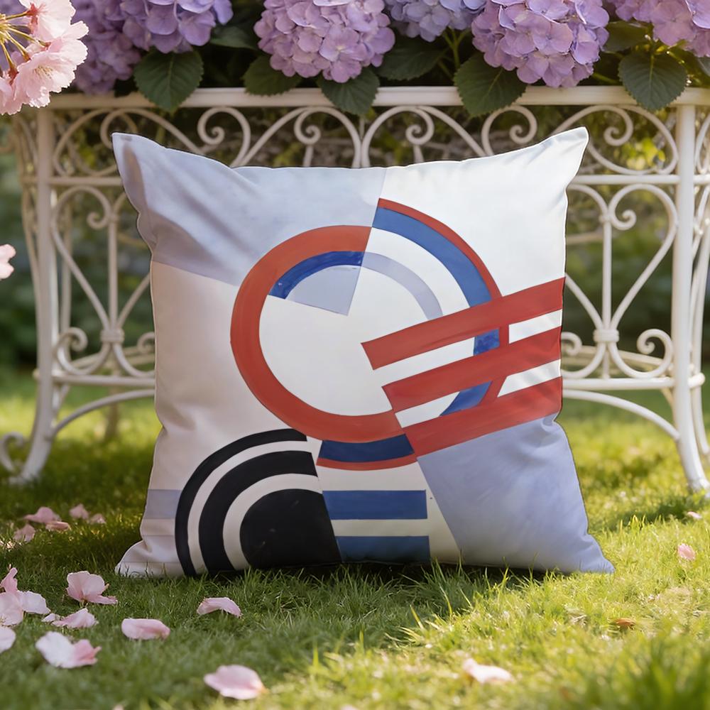 F-František K-Kupka Art Cushion Cover Home & Car Dual-Scene Pillow Cover: Reversible for Premium Comfort