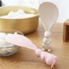 Non-Stick Rice Spoon Rabbit-shaped Stand-up Serving Rice Spatula Rice Paddle Vertical Kitchen Serving Spoon Rice Spoon