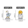 Xiaomi Cute Animal Series Brooch Enamel Pins Cartoon Kawaii Capybara Cat Animal Doctor Dog Brooches Backpack Lapel Badge Jewelry Gift