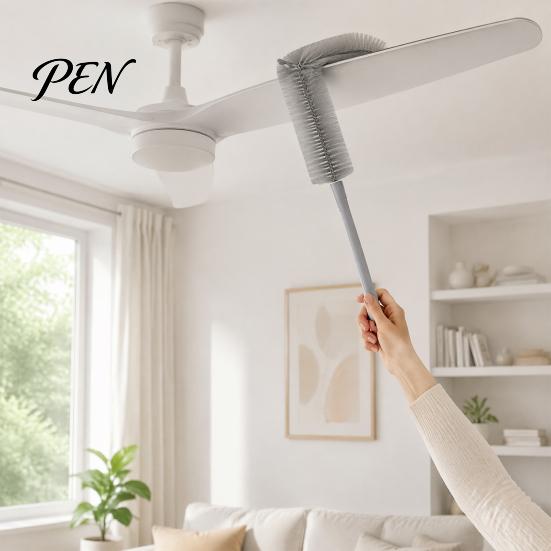 Bendable Cleaning Brush for Blinds Brush, Washable Dust Duster with Flexible Head, Lightweight Car Interior Effective Ceiling Fans Air Conditioners