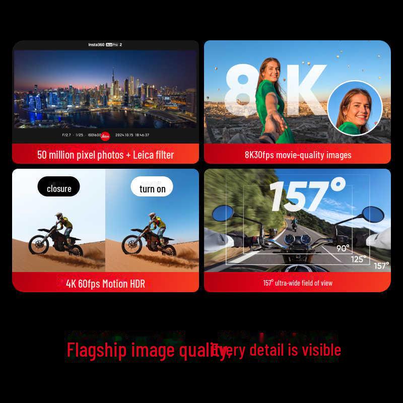 Insta360 Ace Pro 2: Flagship AI-Stabilized Sports Camera for Motorcycles