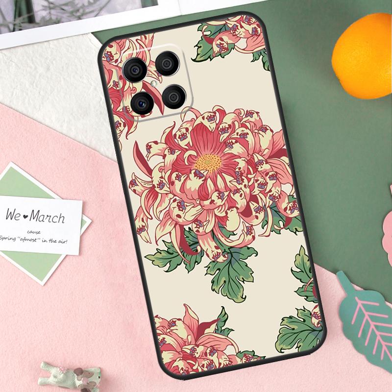 

Chrysanthemum Case For Honor 200 Lite 50 70 90 X9b X9a X8b X8a X8 X9 X9c Honor Magic 7 Pro 5 6 Lite Cover Honor 200