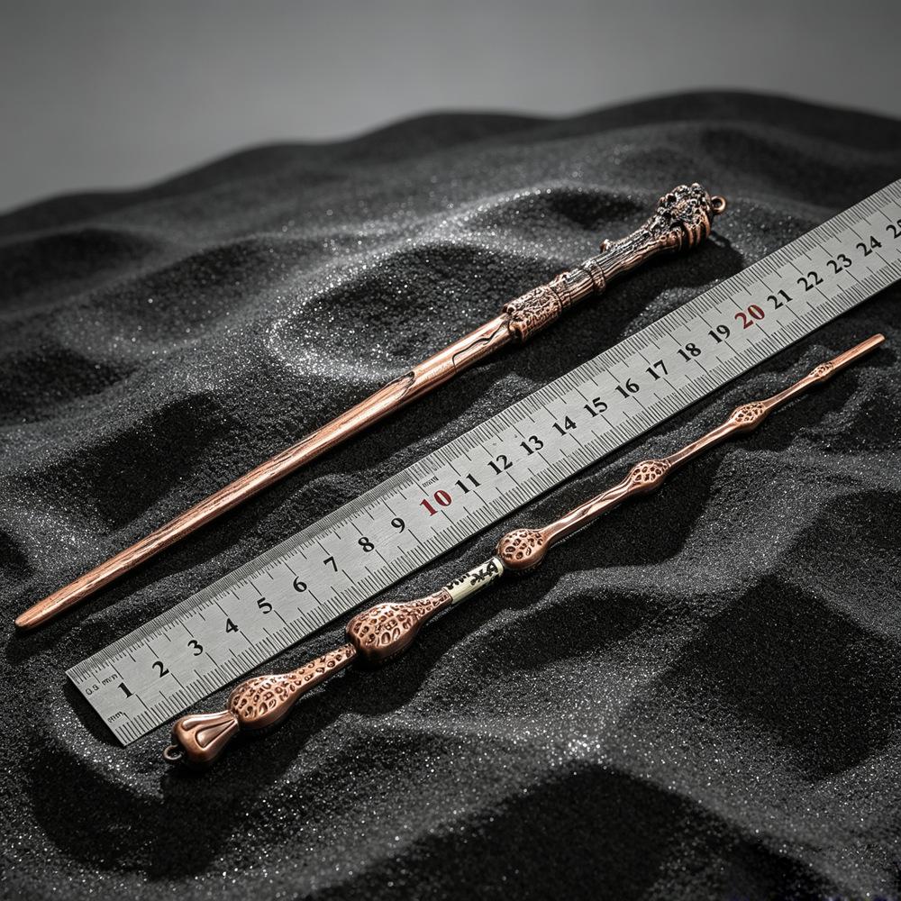 22CM Hollywood Magic Wand Alloy Craft Toy Model - Metal Film & TV Peripherals