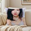 Schauspielerin charmant SSatomi Ishihara Kissenbezug Kissenbezug Milbenschutz Wohnzimmer Sofa Dekor Kissen Raum