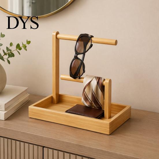 Space Saving Organizer Wooden Headband Holder Organizer, Large Capacity Storage Box, Dormitory Desk Multi Purpose Container, for Hair Accessories And