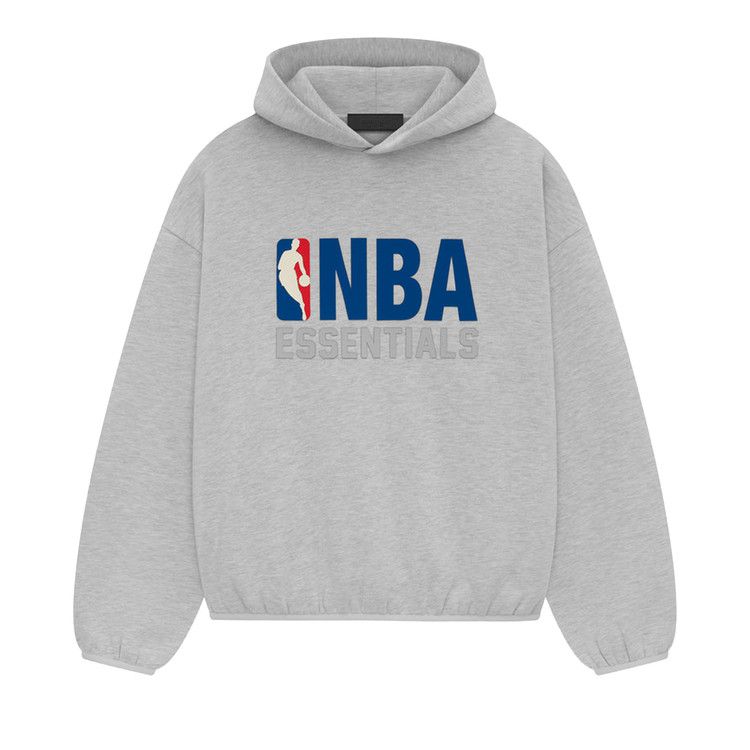 Men's Hoodie Fear of God Essentials x NBA Hoodie 'Light Heather'