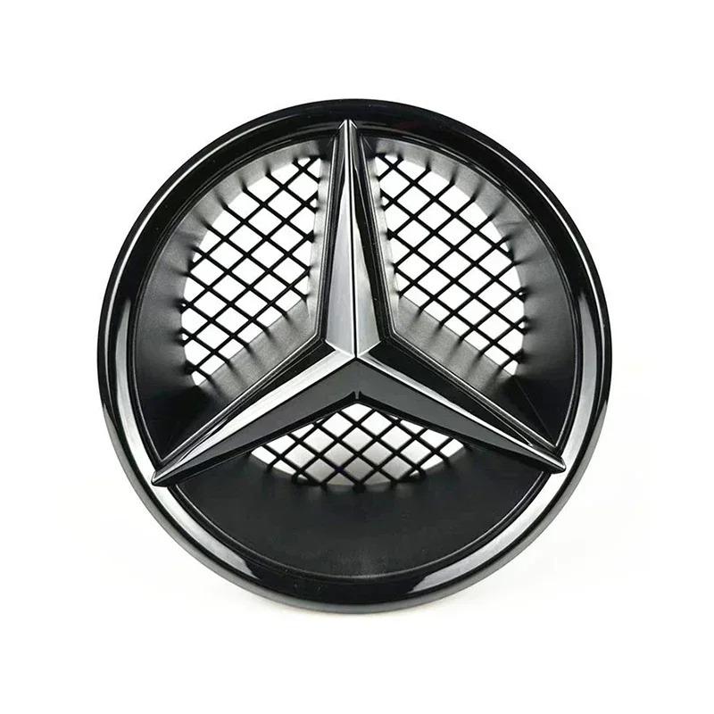 1pcs 3D Car Grill Emblem Star Badge Front Grill Logo Mercedes Benz Amg W204 W205 W213 X253 A B C E S CLA GLB GLC GLE KQ9