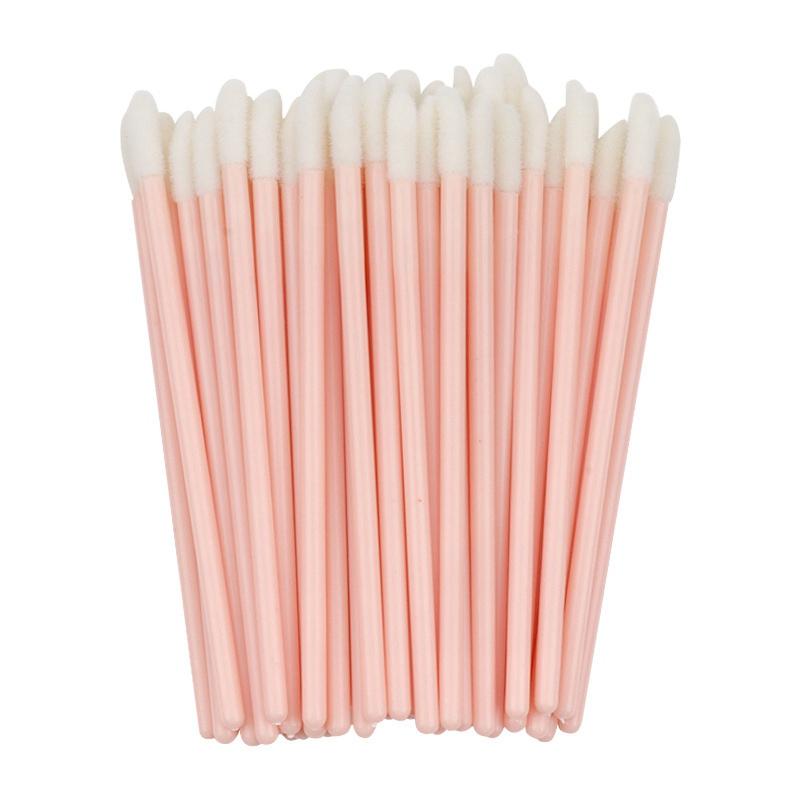 Brush Portable Mouth red lip Solid lip brush Beauty tools Disposable 100 pieces of Lip gloss lipstick Single makeup brush