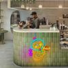 Boba Tea Cat Neon Sign for Wall Decor Cute Anime Led Light Sign for Kids Bedroom Dimsum Store Cofes Bar Milk Tea Shop