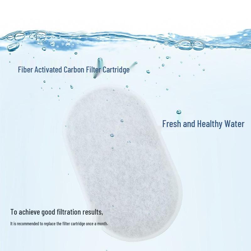 Pet Drinking Fountain Filter for Midea CW02F-YS101 - Filter Cotton & Water Pump Accessories