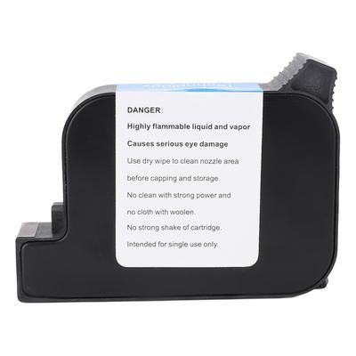 Cartucho de Tinta Solvente Alta Adhesión 42ML Cartucho de Tinta Secado Rápido para Impresora de Inyección de Tinta Portátil de 12.7mm