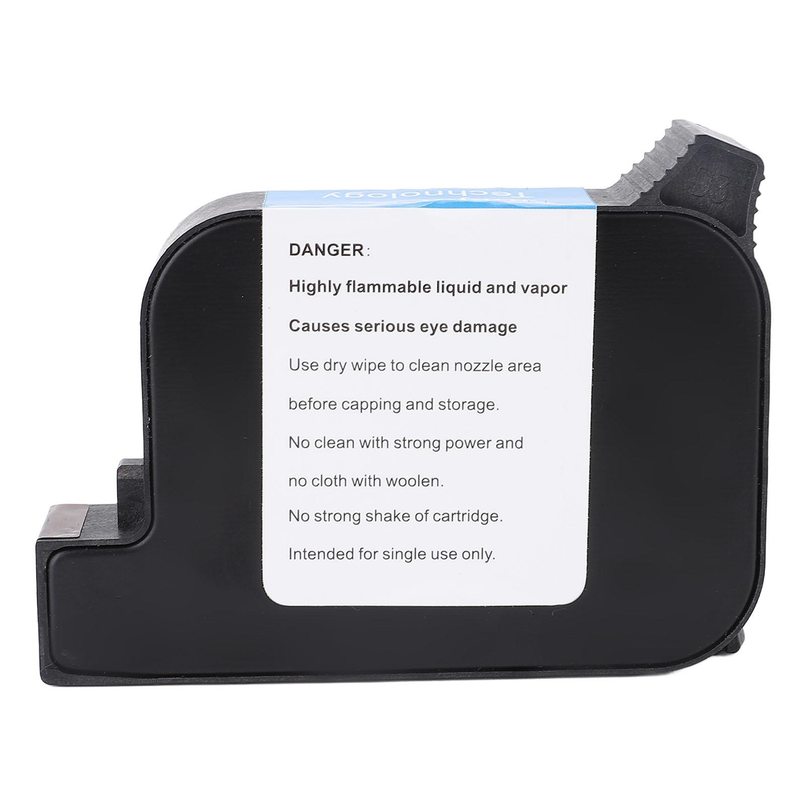 

Solvent Ink Cartridge High Adhesion 42ML Quick Dry Ink Cartridge for 12.7mm Handheld Inkjet Printer