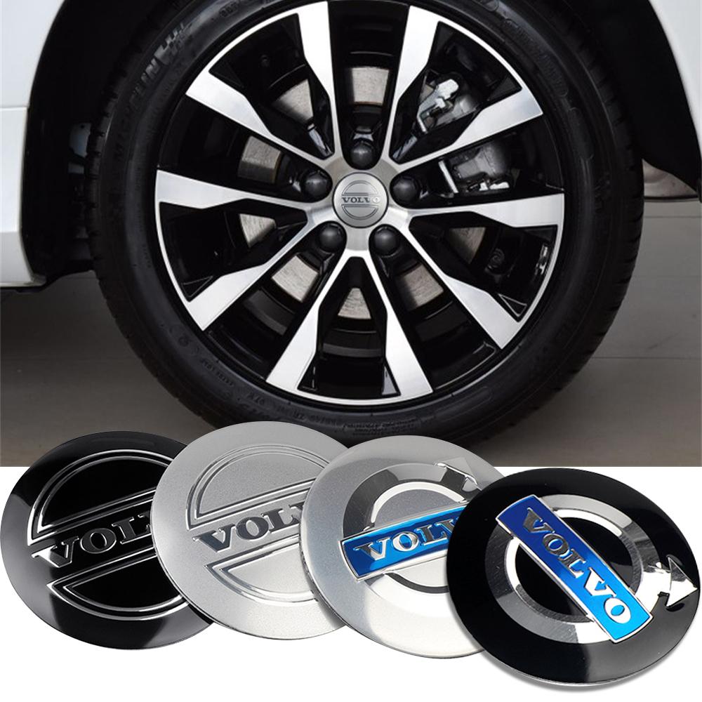 4pcs 56/60mm Car Wheel Center Hub Tire Rim Covers Caps Accessories For Volvo RDESIGN XC60 XC90 V60 V40 XC40 V50 S60 V70 C70 XC40
