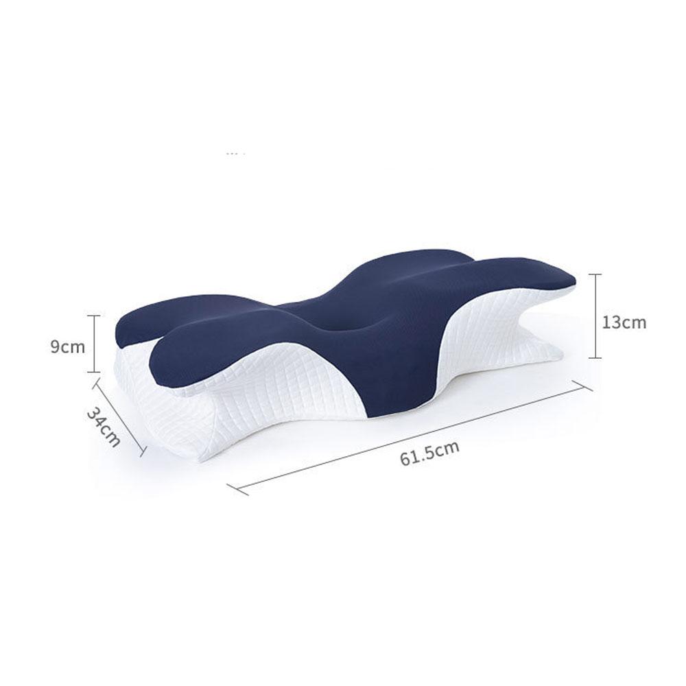 Ergonomic Neck Pillow for Sleeping Memory Foam Bed Pillow Side Sleeper Pillow for Neck Pain Cervical Pillow for Neck Pain Relief