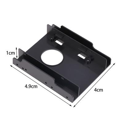 1 Set Hard Drive Internal Adapter Mounting Kit Bracket Dual Desktop Ssd Mounting Bracket 2.5 To 3.5 Inch Hard Disk Bracket
