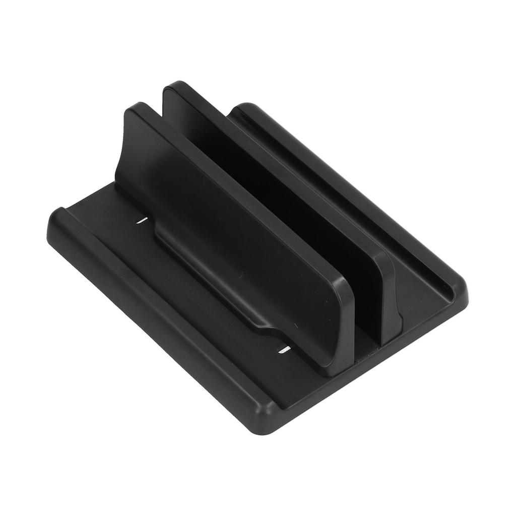 Plastic Vertical Laptop Bracket Holder Stand Desktop Storage Shelf Laptop Base AccessoriesSingle Opening