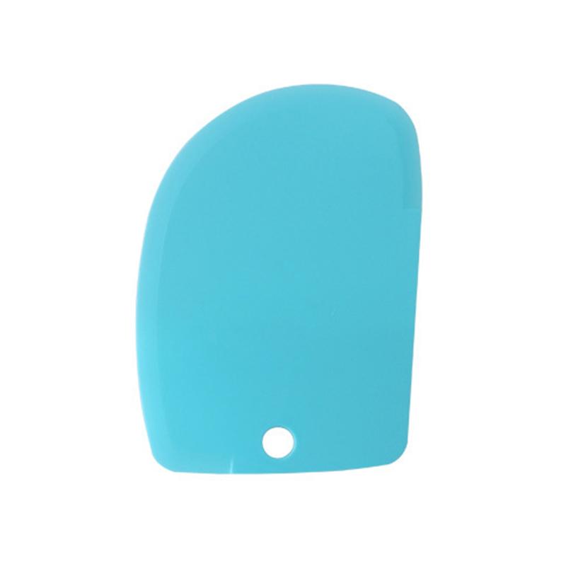 Decorating Tool Baking Dough Cutting Scraper Plastic Dough Scraper Thickened Cream Scraper