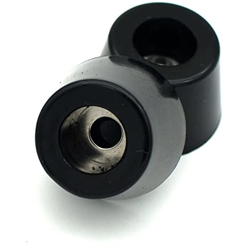 Rurumi Rubber Feet with Washers, Set of 8, D33x27xH33mm, Screw Mount, Cushion Bottom, for Chairs, Tables, Furniture, etc.