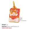 Cartoon Pet Series Stainless Steel Necklace & Bracelet Pendant for Women
