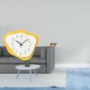 Acrylic Animal Wall Clock Brass Figurine Modern Office Ornament Silent Timepiece Collectable Feng