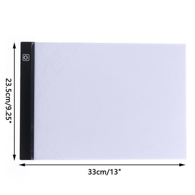 A4 Led-lichtpad voor diamantschilderen 5D diamantborduurlichtbord-gereedschapsset