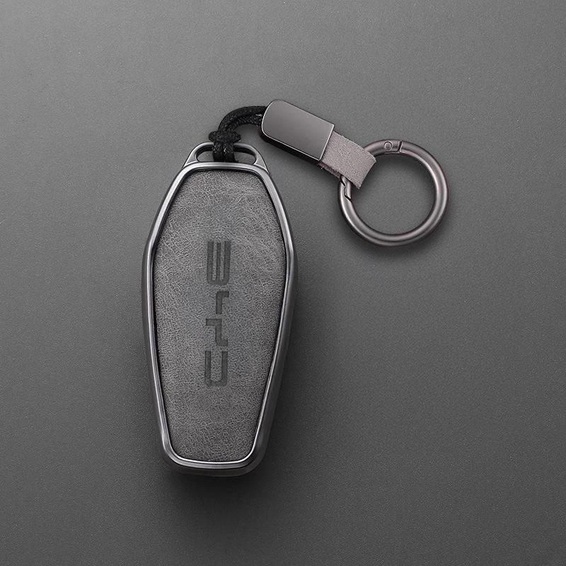 Compatible Key Case for BYD Models: Han, Qin Plus DMI, Song Pro, Dolphin, Yuan, Tang EV, Seal 06, Seagull 07, Destroyer.