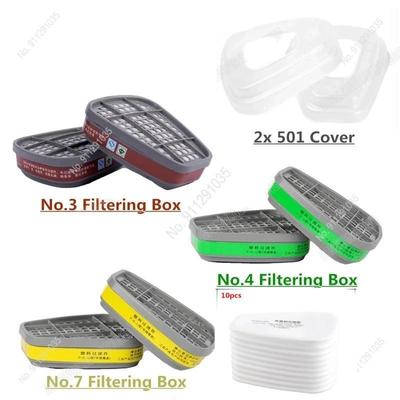 6200/7502/6800 MaskeChemische Gasmaske 6001/6002/6004 Box 5N11 BaumwollfilterFarbschutzmaskeAtemschutzgerätAustauschbares Zubehör