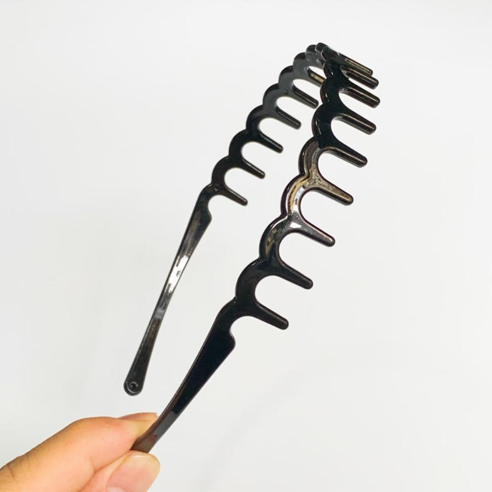 Langer Zahn Haarband Wellenförmig Haaraccessoires Neues Stirnband Männer