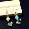 Natural Ethiopian Opal Beads Earrings 925 Silver Sterling Earrings Gift For Her