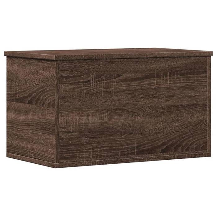 VidaXL Storage Box Brown Oak 60x35x35 Cm Engineered Wood, Blanket Box, Storage Trunk, Box of 840680