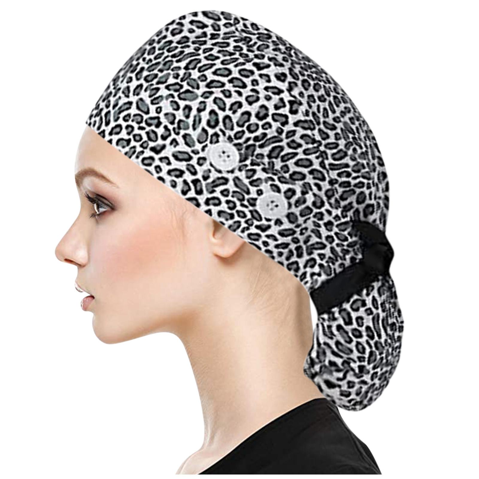 

Шапка-скраб із ґудзиками. Капелюх-начіс із ремінцем для жінок і чоловіків One size