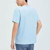 Anta Comprehensive Training Series Letter Print Round Neck Short Sleeve T-Shirt Men Tops Light-Blue 152337118-2
