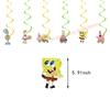Cartoon Spongebobed Birthday Party Favors Bracelets Keychains Carnival Prizes Pinata Goody Bag Fillers Party Gift Birthday Decor