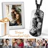 Jeshayuan Custom Picture Necklace Personalized Dog Tag/Disc/Heart Pendant Picture Jewelry Engraved Memory Chain with Photo