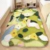 Dopamine Style Rugs for Bedroom Irregular Shape Living Room Decoration Moss Carpet Girl Casual Cute Rug Home Washable Thick Mat