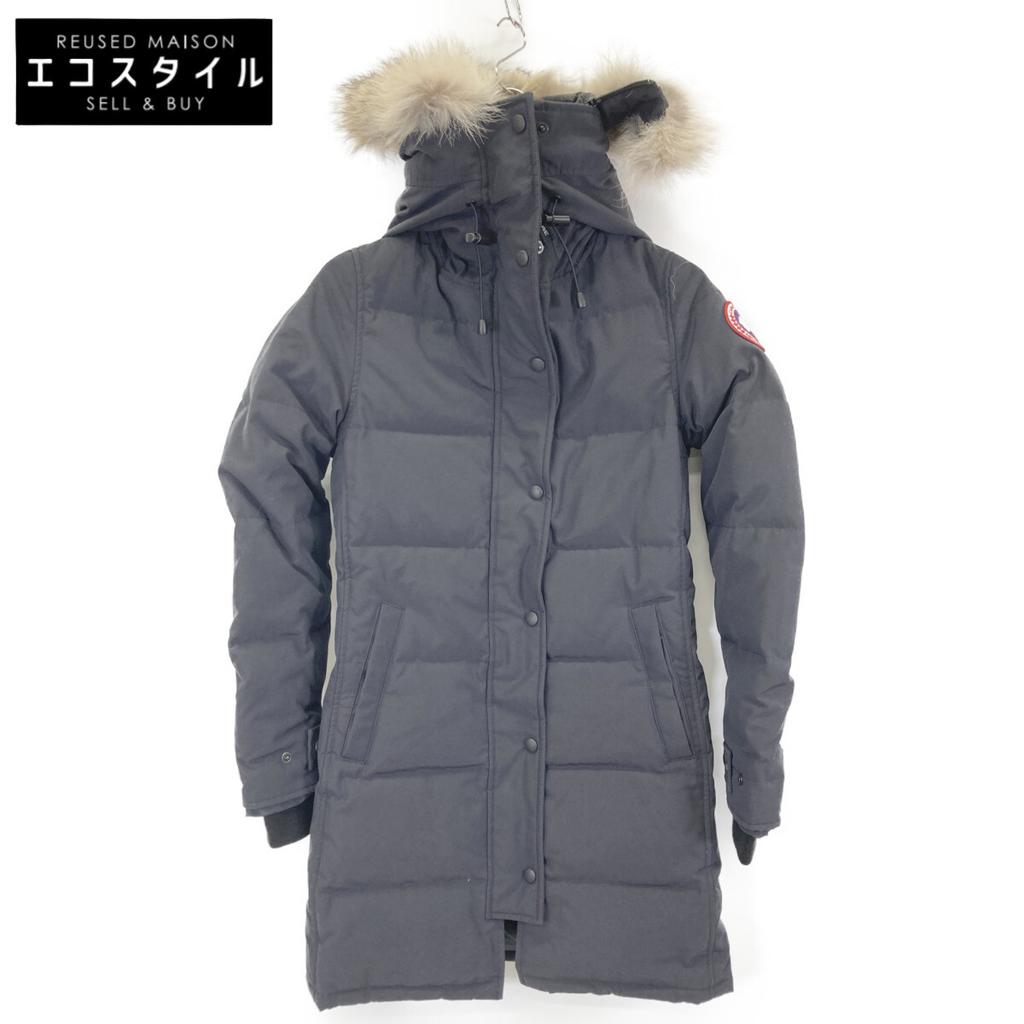 Canada Goose 2302JL Navy MACKENZIE PARKA/Mackenzie Parka Down Coat Coat M blackUsed